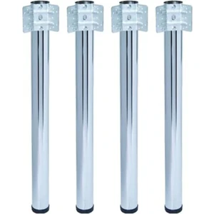 Adem Koç - 60'lık Perçinli Masa Ayağı Krom 73 cm (4'lü)