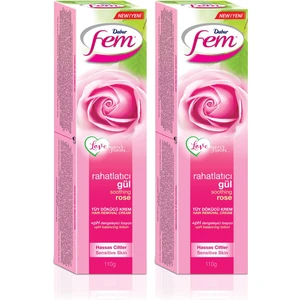 Gül Özlü Tüy Dökücü Krem 110GR x2