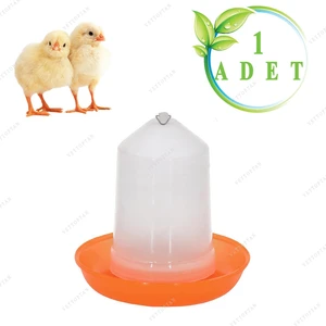 Mutlu Tavukçuluk Civciv Suluğu Askılı Suluk 750 ml 2 Adet Kaz Ördek Güvercin Salma Keklik Hint Horozu Süs Tavuğu Kuş