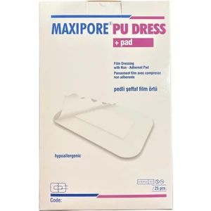 Pu Dress Su Geçirmez Film-Yara Örtüsü 10CM x 25 cm 10 Adet