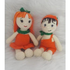 Oyuncak Park Şeker Porti Kardeşler Takımı Amigurumi Oyuncak