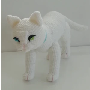 Oyuncak Park Pamuk Kedi Amigurumi Organik Oyuncak
