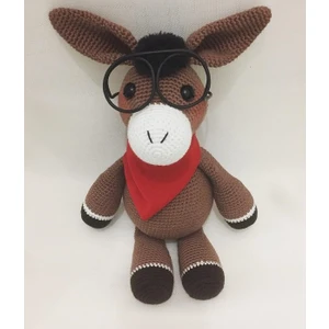 Oyuncak Park Fularlı Sevimli At Amigurumi Oyuncak