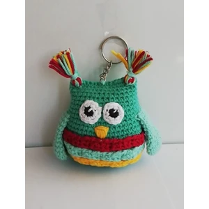 Sevimli Baykuş Amigurumi Anahtarlık Oyuncak