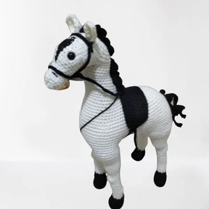 Oyuncak Park Rüzgar At Amigurumi Oyuncak