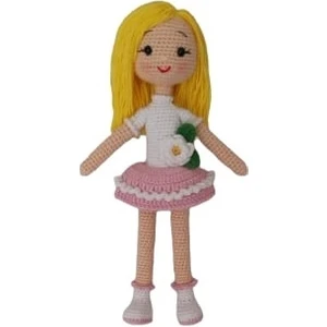 Oyuncak Park Nilüfer Çiçeği Bebek Amigurumi Organik Oyuncak
