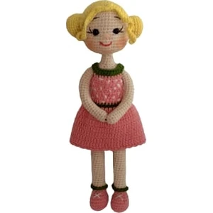 Oyuncak Park Tart Bebek Amigurumi Organik Oyuncak