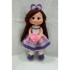Oyuncak Park Buğlem Bebek Amigurumi Organik Oyuncak