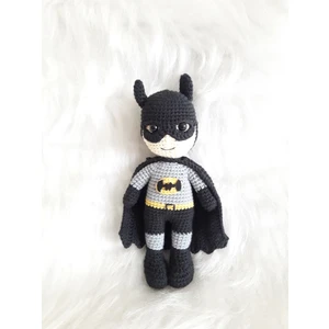Oyuncak Park Batman Bebek Amigurumi Organik Oyuncak