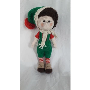 Oyuncak Park John Bebek Amigurumi Organik Oyuncak
