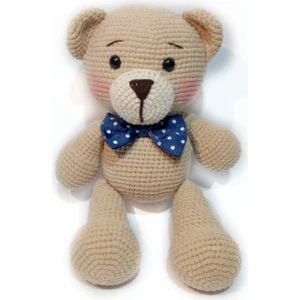 Oyuncak Park Sevimli Ayıcık Amigurumi Organik Oyuncak