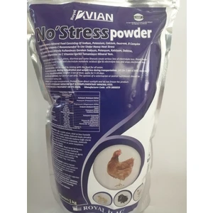 Royal İlaç No Stress Powder  Kanatlılarda Toz Elektrolit, Vitamin Desteği 1 kg