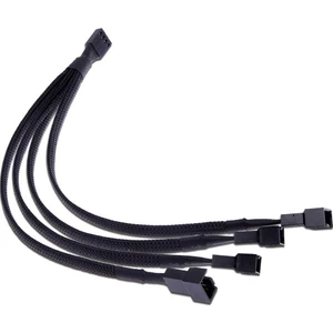 AoGo 4 Pin Fan Kontrol Kablosu 4p Dişi 3+3+3+4p Erkek 4pinli Fan Uzatma Fan Çoklayıcı