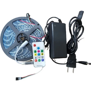 Rgb Şerit Magic LED 358 Efekt Kumandalı 5050 Smd (5 Metre)