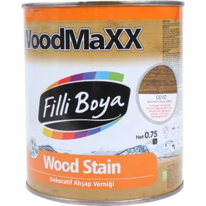 Filli Boya Filli W.maxx Dekoratif Ahşap Verniği (Vernikli) Ceviz 0,75L 3000-3294-11-00013