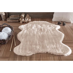 Kürk Post Halı Bej Renk