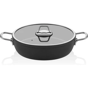 The Mia La Mia Cucina 24 cm Kısa Tencere - Siyah