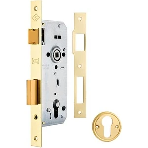 Kilit 152RP-45MM Dış Kapı Silindirli Nikel Oval
