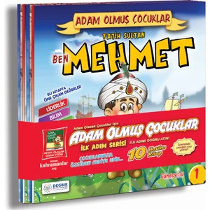 Adam Olmuş Çocuklar Ilk Adım Serisi 10 Kitap