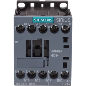 Sırıus Kontaktör, Dc 24V Bobinli, 30 Kw, 1no+1nc