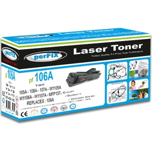 Pf W1106A-CHİPSİZ 106A Toner 1k