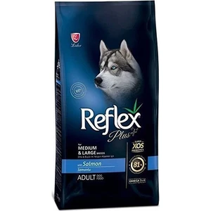 Plus Orta Büyük Irk Somon Yetişkin Köpek Maması 15 kg