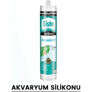 Sista Şeffaf Akvaryum Silikonu 310 ml Henkel (1 Adet)