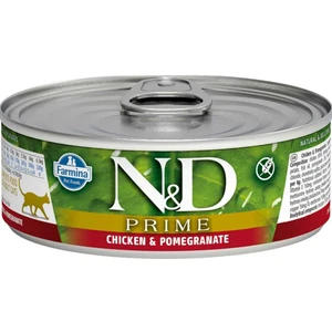 N&d Prime Tavuk&nar Yetişkin Kedi Konservesi 80G Konserve