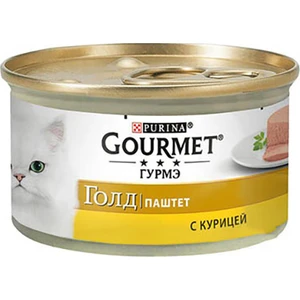 Gold Tavuklu Yetişkin Kıyılmış Kedi Konservesi 24X85 gr
