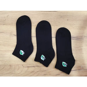 Erkek 3'lü Bambu Yazlık Patik Çorap Burun Dikişsiz