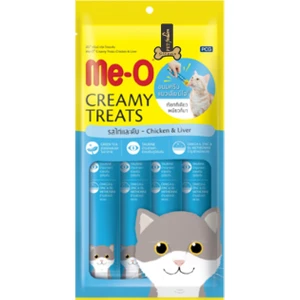 Me-O Meo Tavuklu Ciğerli Tamamlayıcı Kedi Besini 4X15 G