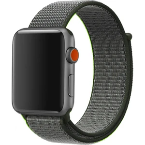 Apple Watch Uyumlu Serisi 1/2/3/4/5/6 Se Spor Loop Dokuma Hasır Kordon 42 mm - 44 mm