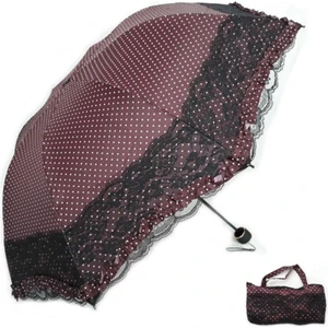 Marlux Ruzgar Korumalı Çanta Boy Katlamalı Bayan Şemsiyesi