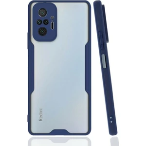 Xiaomi Redmi Note 10 Pro Kılıf Kamera Korumalı Colorful Kapak - Lacivert