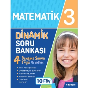 Tudem Yayınları 3. Sınıf Dinamik Matematik Soru Bankası