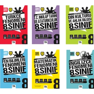 Tandem Yayınları 8. Sınıf Tüm Dersler Fenomeni