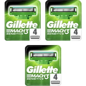 Mach3 Sensitive 4'Lü Yedek Tıraş Bıçağı * 3 Adet