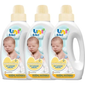 Uni Baby Yenidoğan Çamaşır Sabunu 1500 ml x 3 Adet