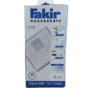 Evaletlericom Tip F Fakir Tip Kutulu Toz Torbası