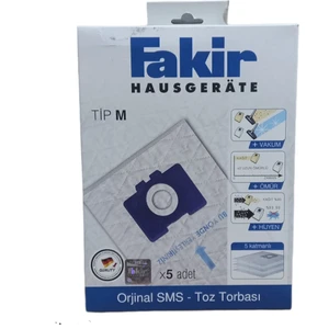 Evaletlericom M Tip  Fakir Tip Kutulu Toz Torbası