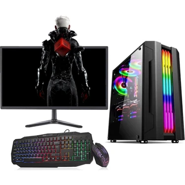 Zeiron Vulcan Lite X55 Intel Core i5 3470 16GB 500GB + 120GB SSD GT730 Freedos 18.5" Masaüstü