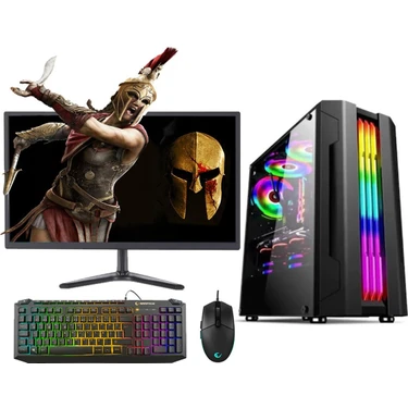 Zeiron Vulcan Lite X60 Intel Core i5 3470 16GB 500GB + 240GB SSD GT730 Freedos 18.5" Masaüstü