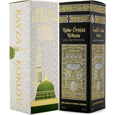 Esved Oda Kokusu Sprey Kabe Örtüsü ve Medine Ravza Kokusu 400 ml Uzun Süreli