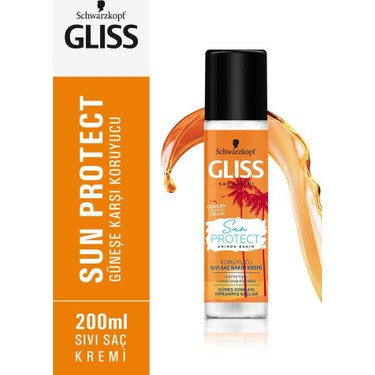 Gliss Sun Protect Sivi Sac Kremi 200 Ml Fiyati Taksit Secenekleri Gliss Sun Protect Sivi Sac Kremi 200 Ml Fiyati Taksit Secenekleri
