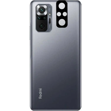 Noktaks Xiaomi Redmi Note 10 Pro Kamera Lens Koruyucu 3D Kamera