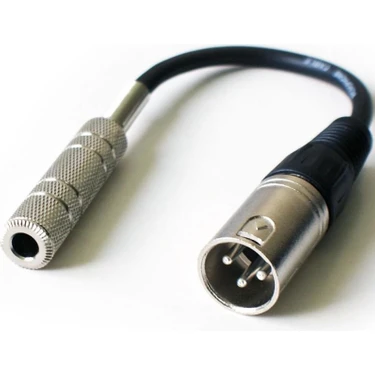 YKA Xlr Erkek-6.3 mm Dişi Çevirici
