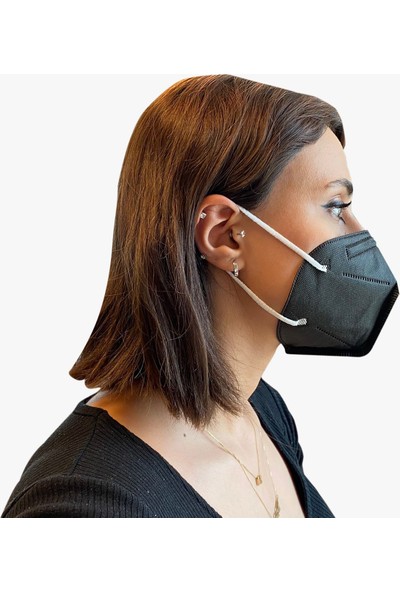Dexxon Medical Ffp2 Siyah Yüz Maskesi