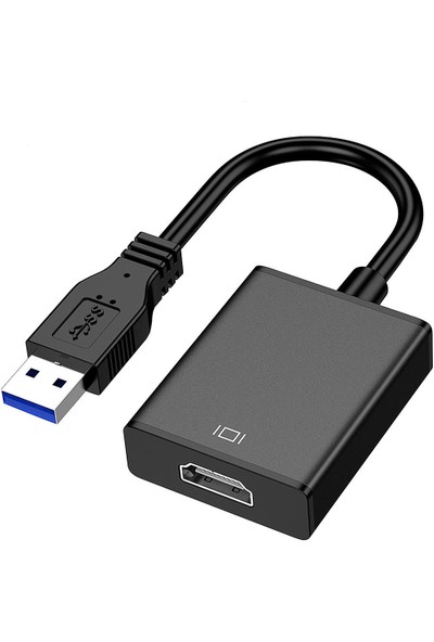 Techstorm JL-U3002 USB 3.0 To HDMI Erkek-Dişi Ses Çıkışlı Adaptör Çevirici