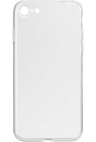 Tekno Family Apple iPhone Se 2020 / iPhone 8 / iPhone 7 Lens Korumalı Kılıf Şeffaf