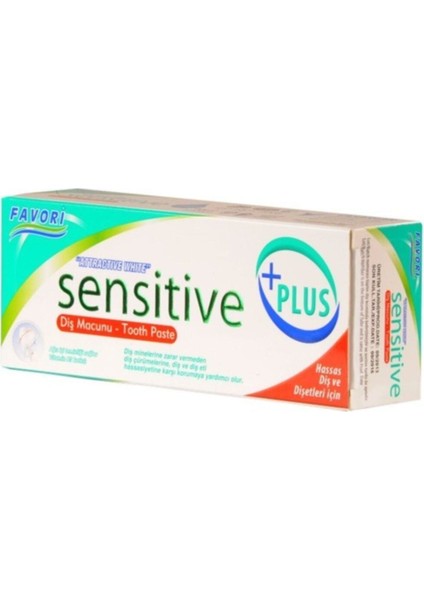 Sensitive + Plus Diş Macunu 90 gr